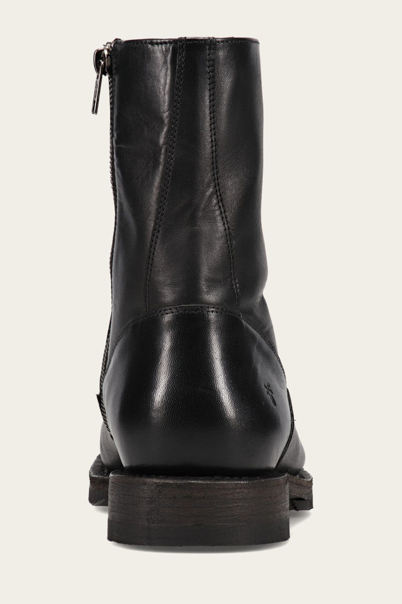 Dylan Inside Zip - Black - Back