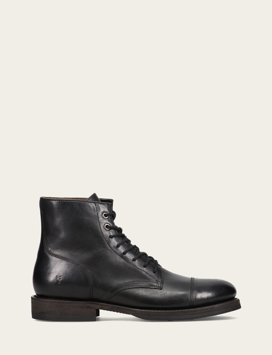 Dylan Lace Up - Black - Outside