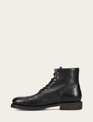 Dylan Lace Up - Black - Inside