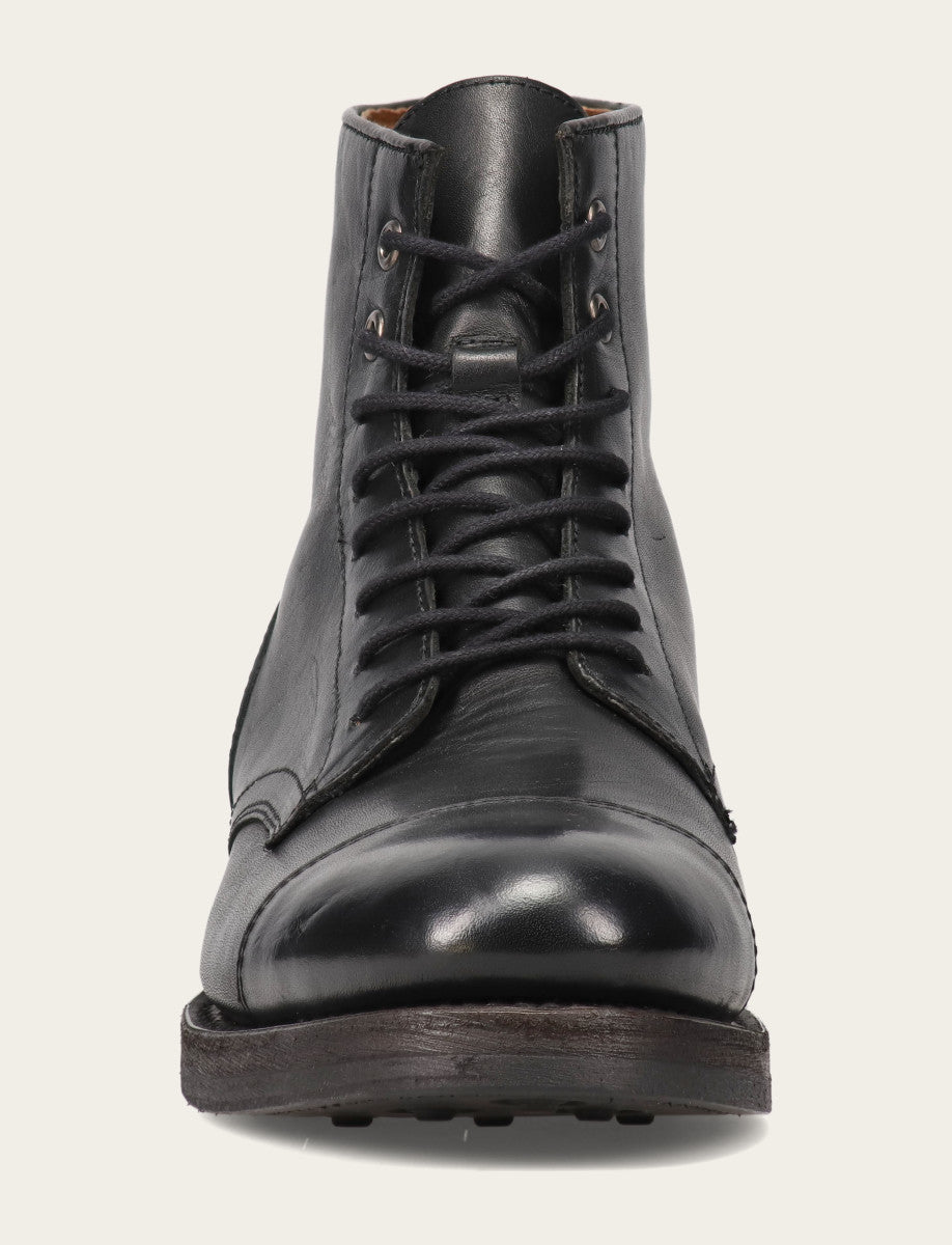 Dylan Lace Up - Black - Front