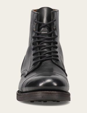 Dylan Lace Up - Black - Front