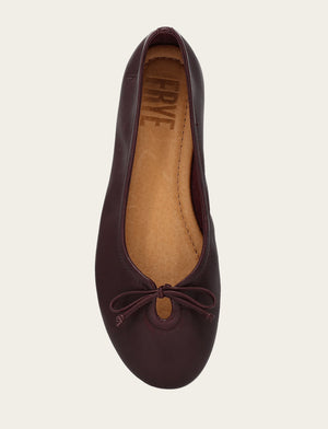Emma Ballet - Cherry Lacquer - Top Down