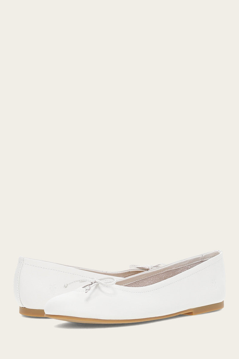 Emma Ballet - White - Pair