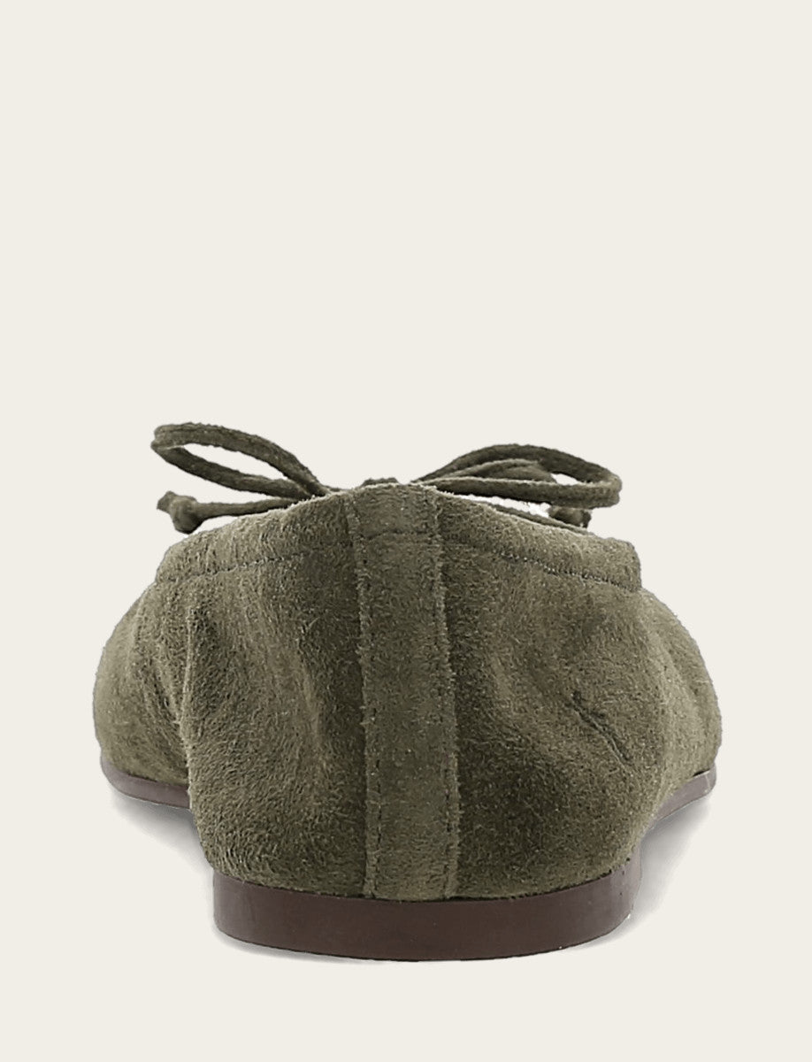 Emma Ballet - Dark Olive - Back