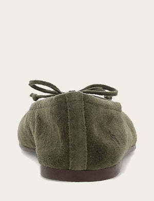 Emma Ballet - Dark Olive - Back