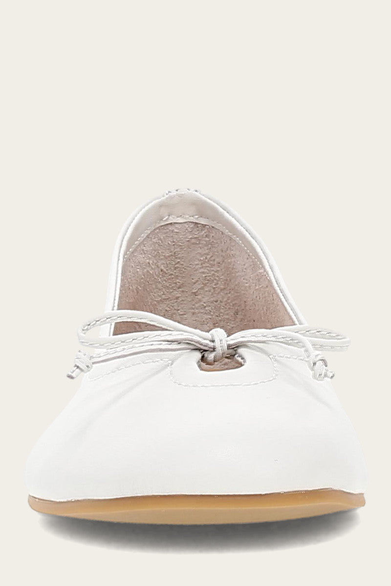 Emma Ballet - White - Front