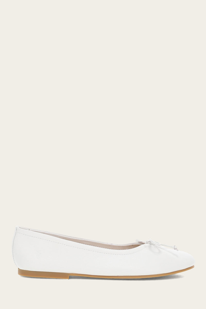 Emma Ballet - White - Outside
