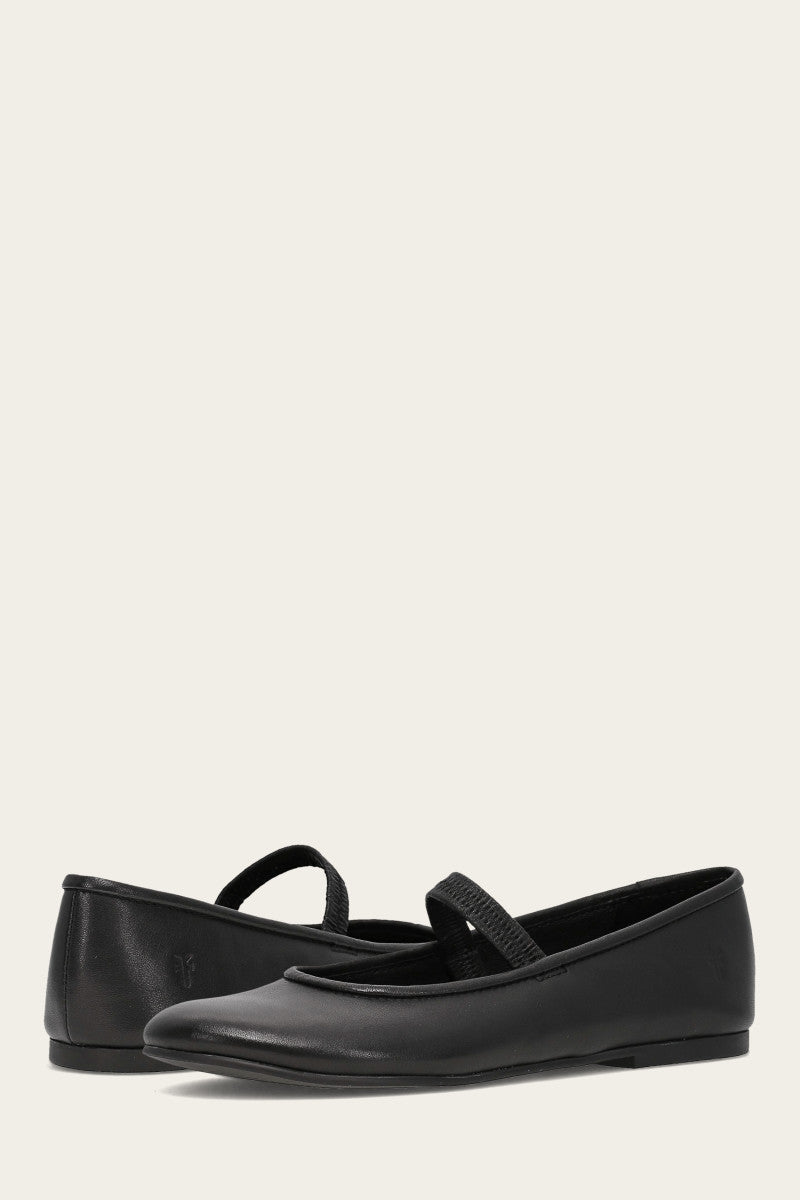 Emma Elastic Mary Jane - Black - Pair