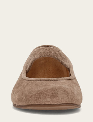 Emma Elastic Mary Jane - Dark Taupe - Front