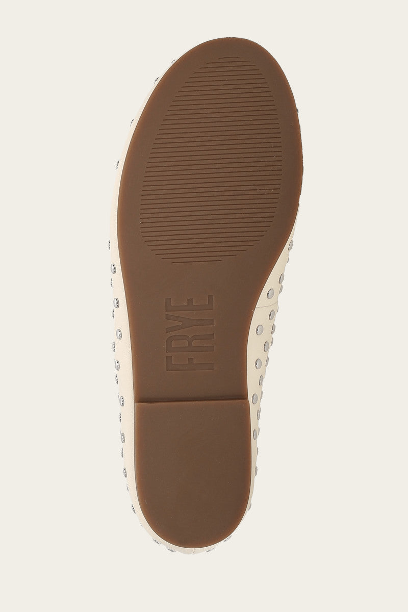 Emma Studded Mary Jane - Ecru - Sole