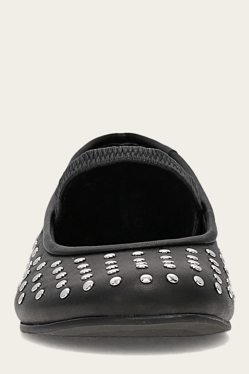 Emma Studded Mary Jane - Black - Front