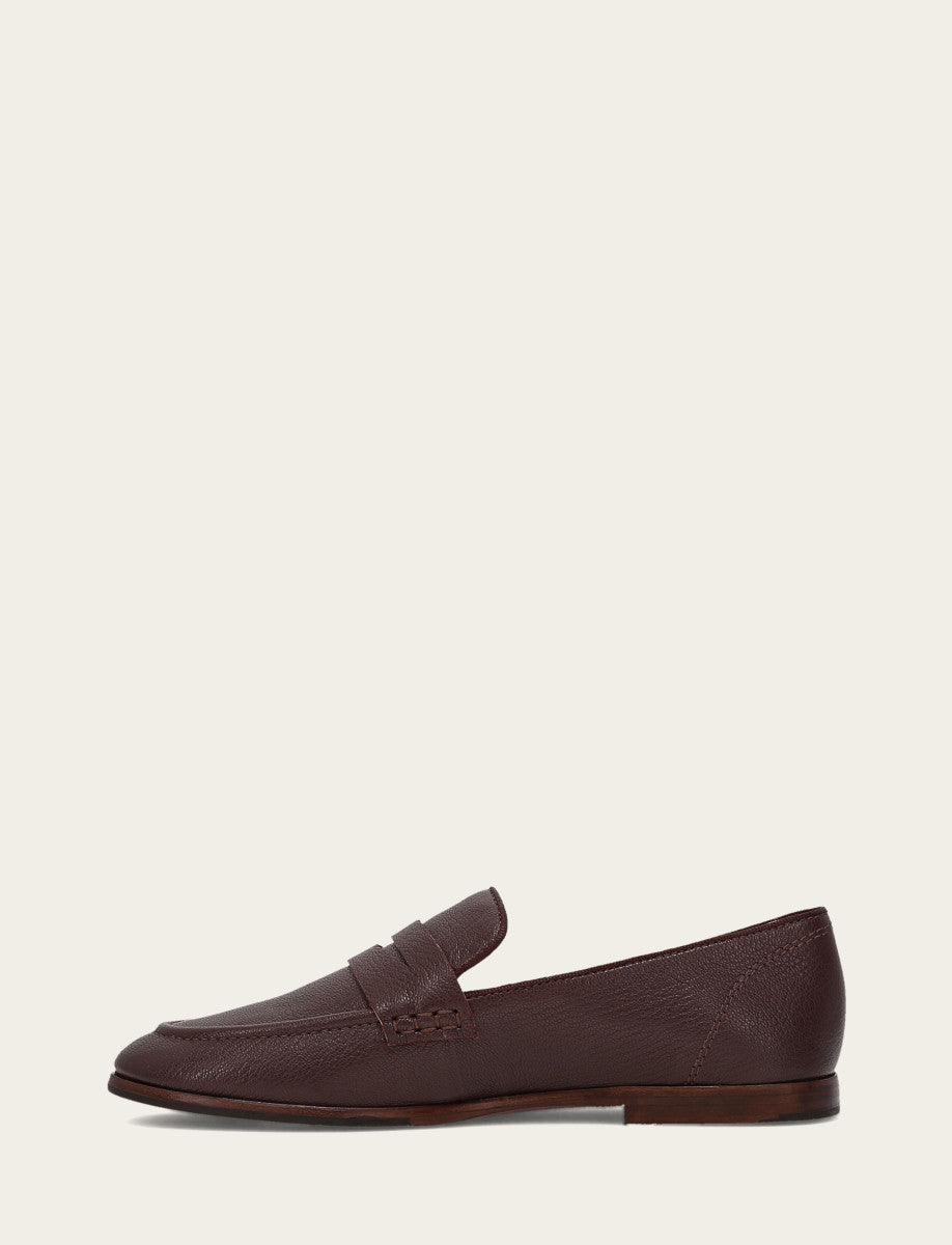 Faith Loafer - Cherry Lacquer - Inside