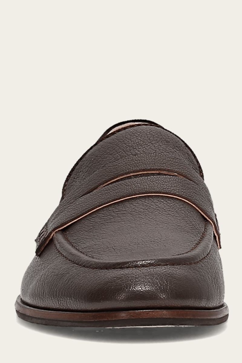 Faith Loafer - Dark Brown - Front
