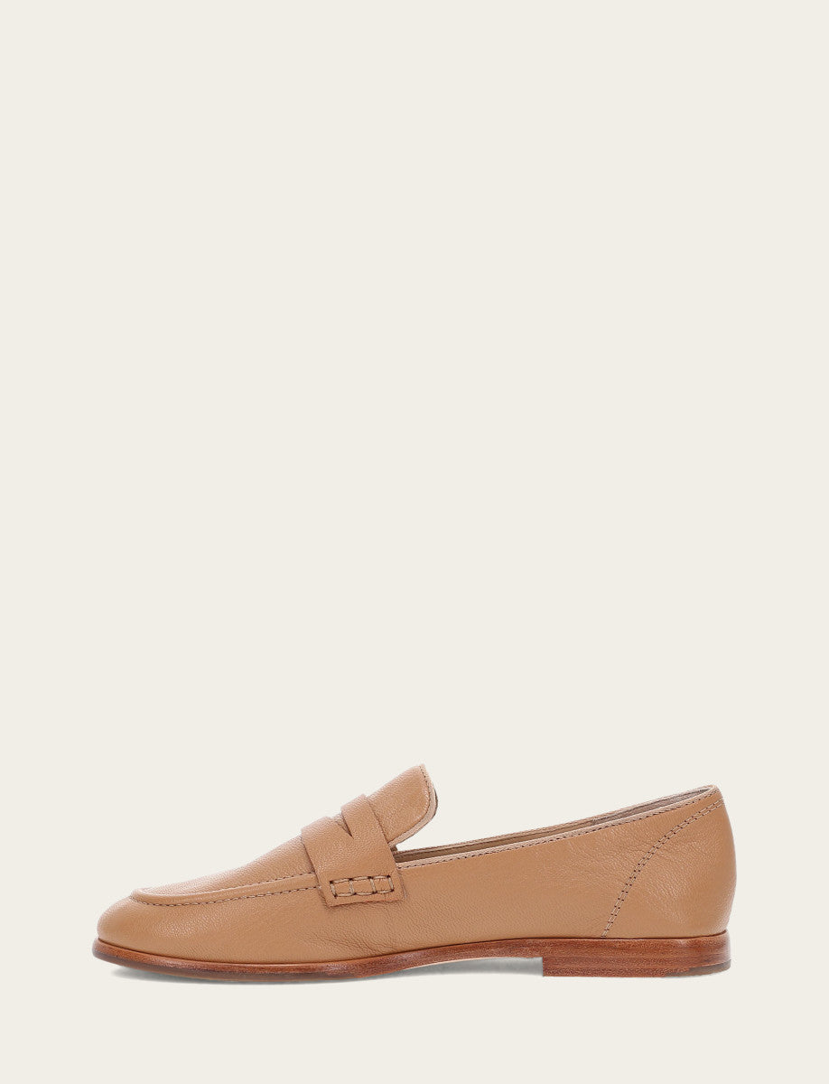 Faith Loafer - Tan - Inside