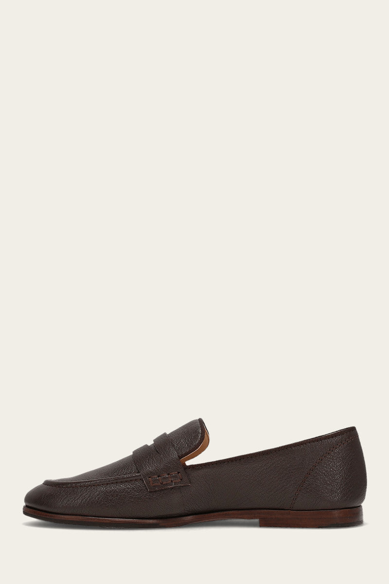 Faith Loafer - Dark Brown - Inside