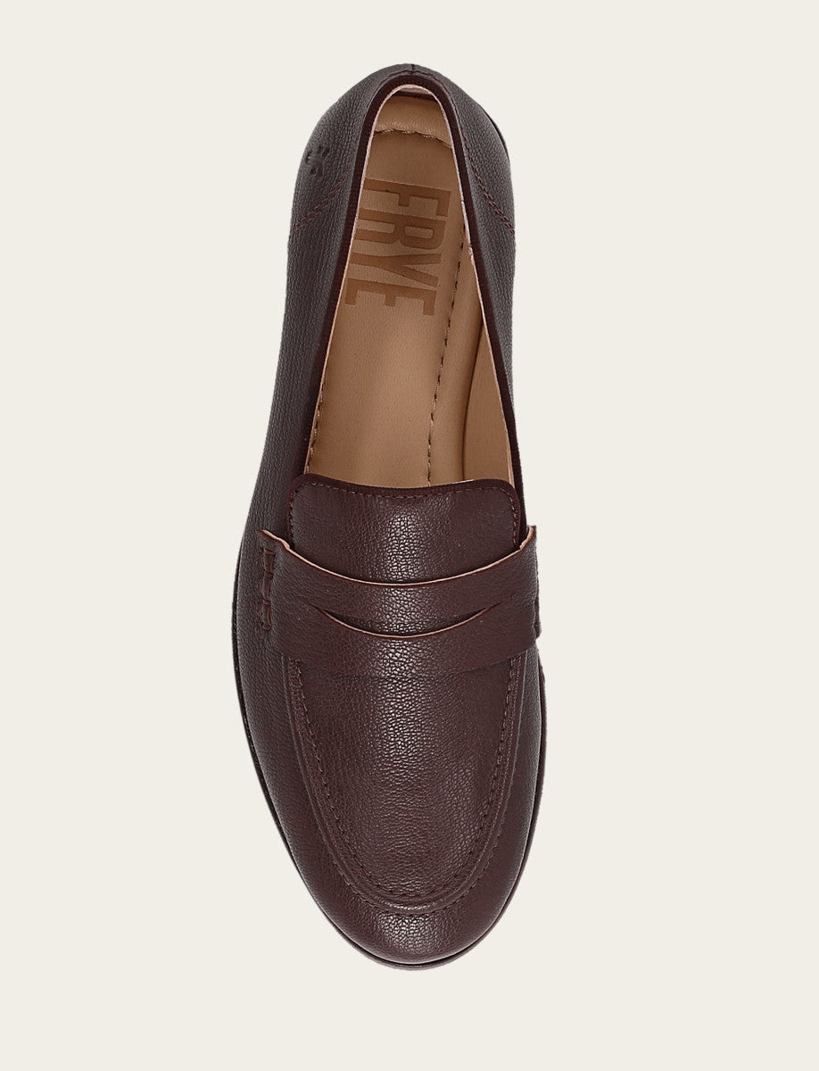 Faith Loafer - Cherry Lacquer - Top Down