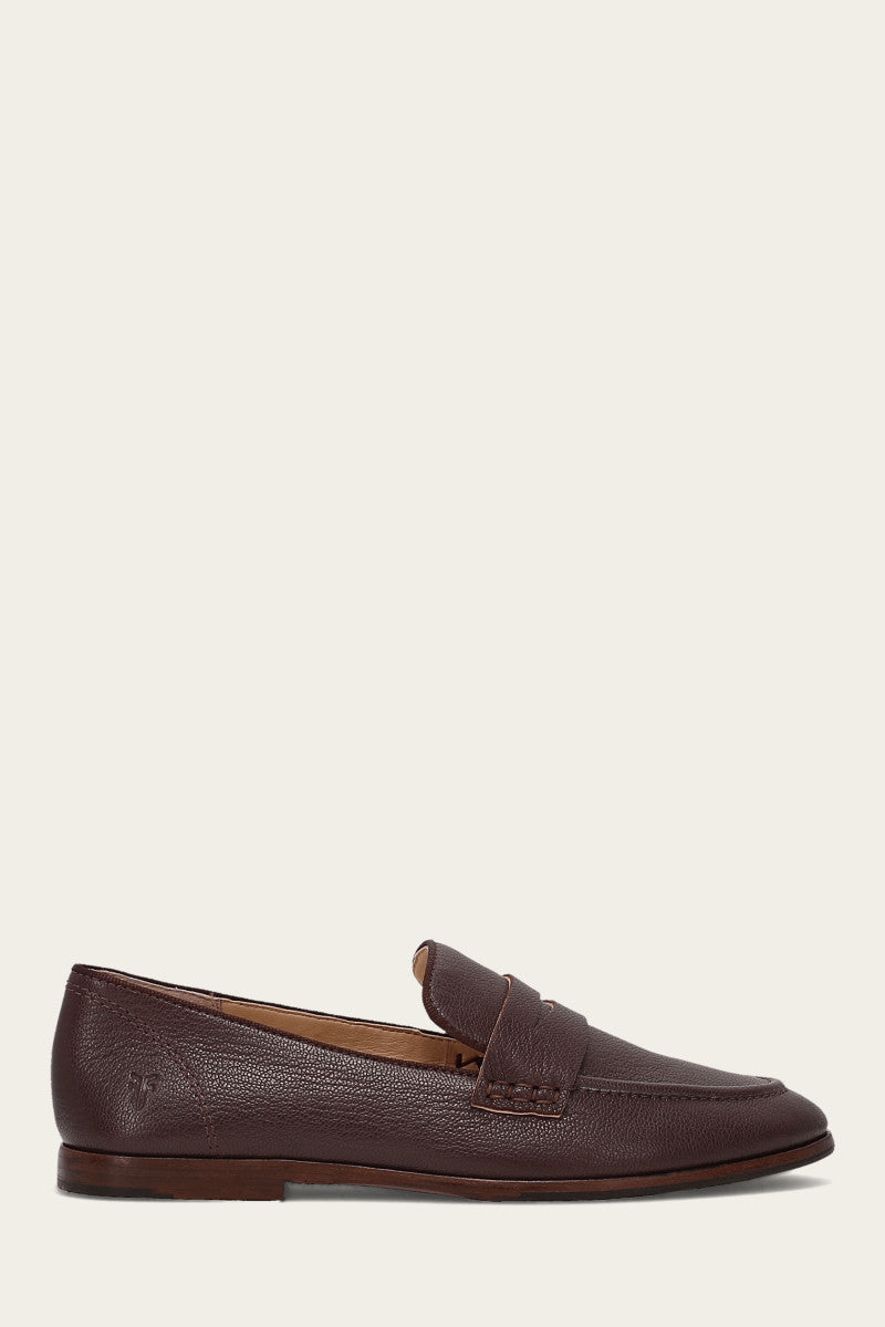 Faith Loafer - Cherry Lacquer - Outside