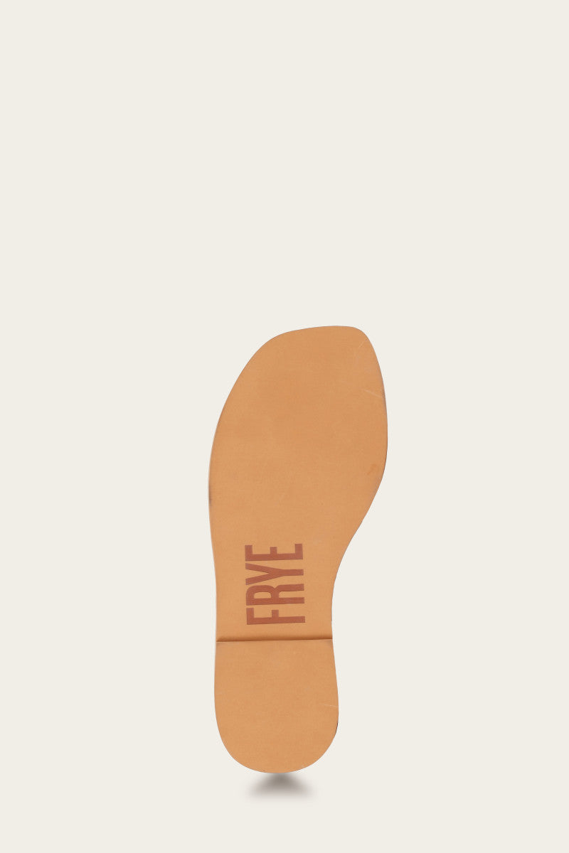 Faye Strappy Slide - Cognac - Sole