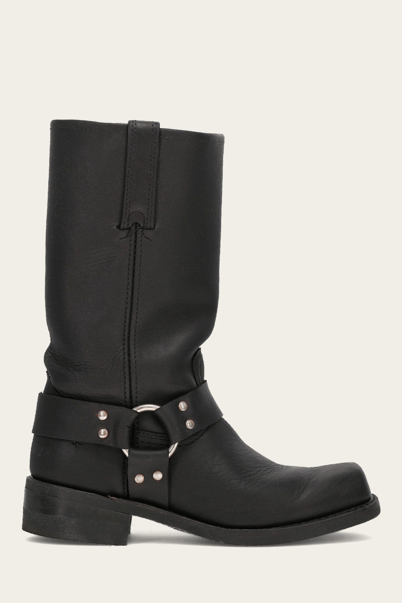 Men's Black Harness 12R Mens Boots | The Frye Company