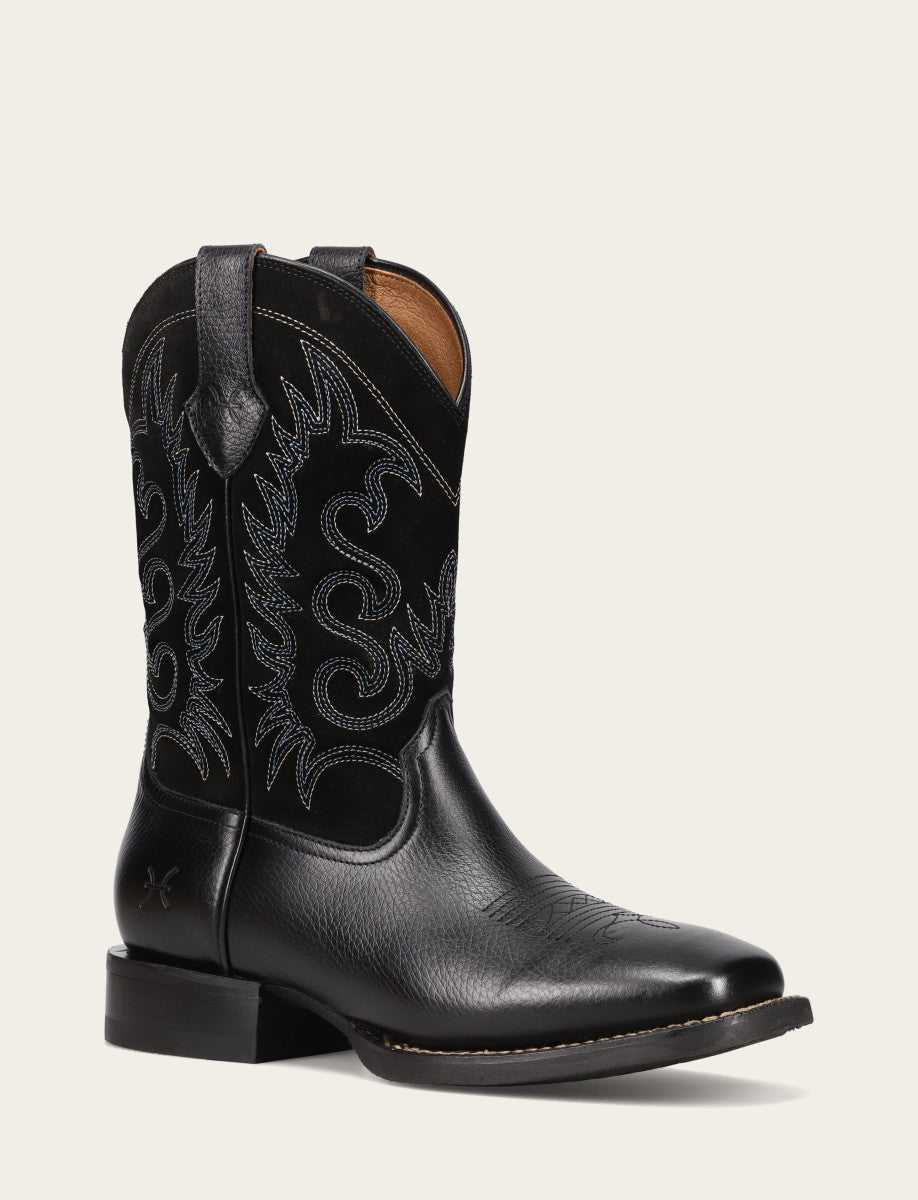 Hauser Deco Stitch - Black/Black - Hero