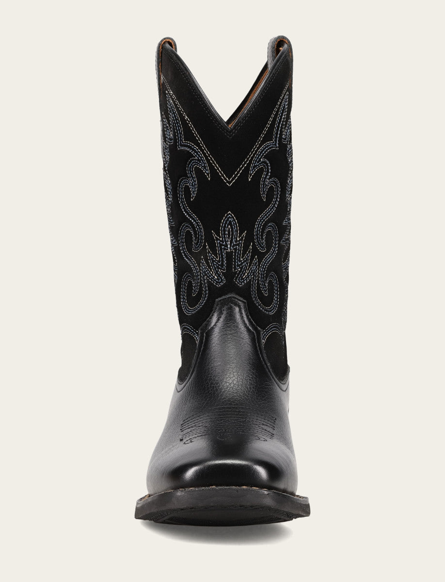 Hauser Deco Stitch - Black/Black - Front