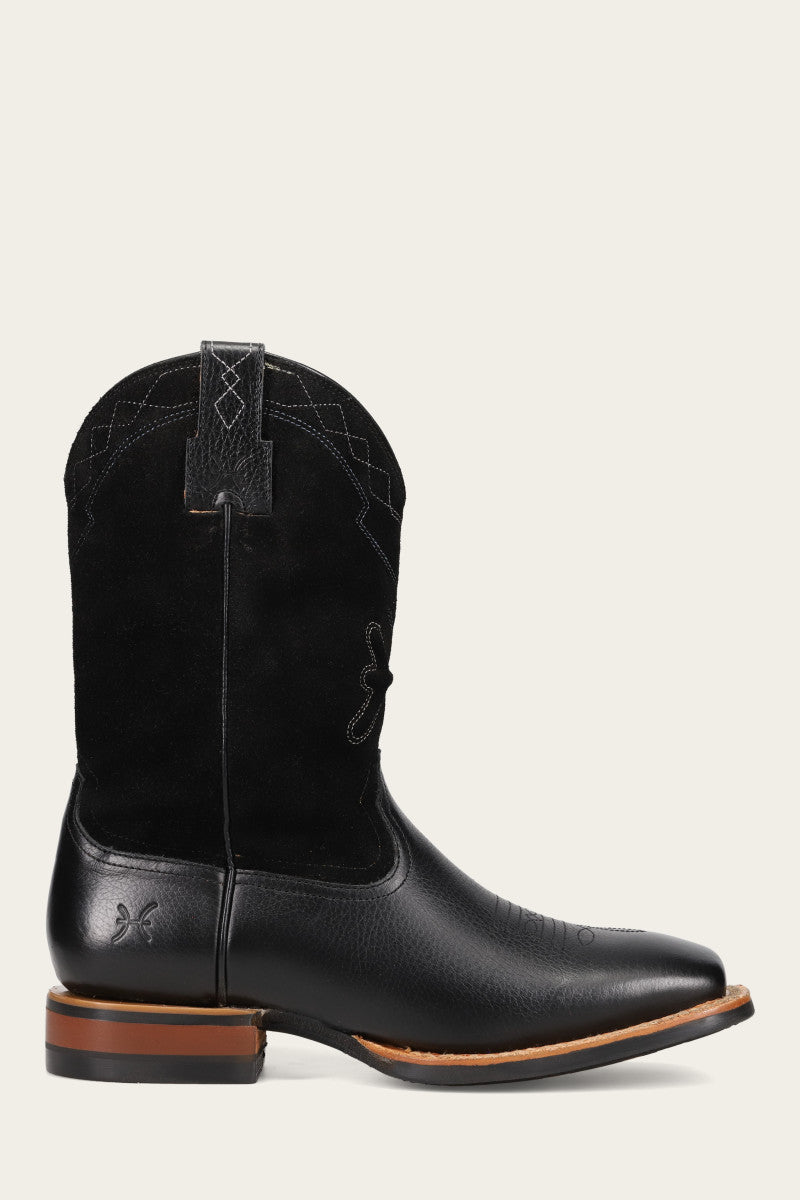 Hauser Logo Stitch - Black/Black - Outside