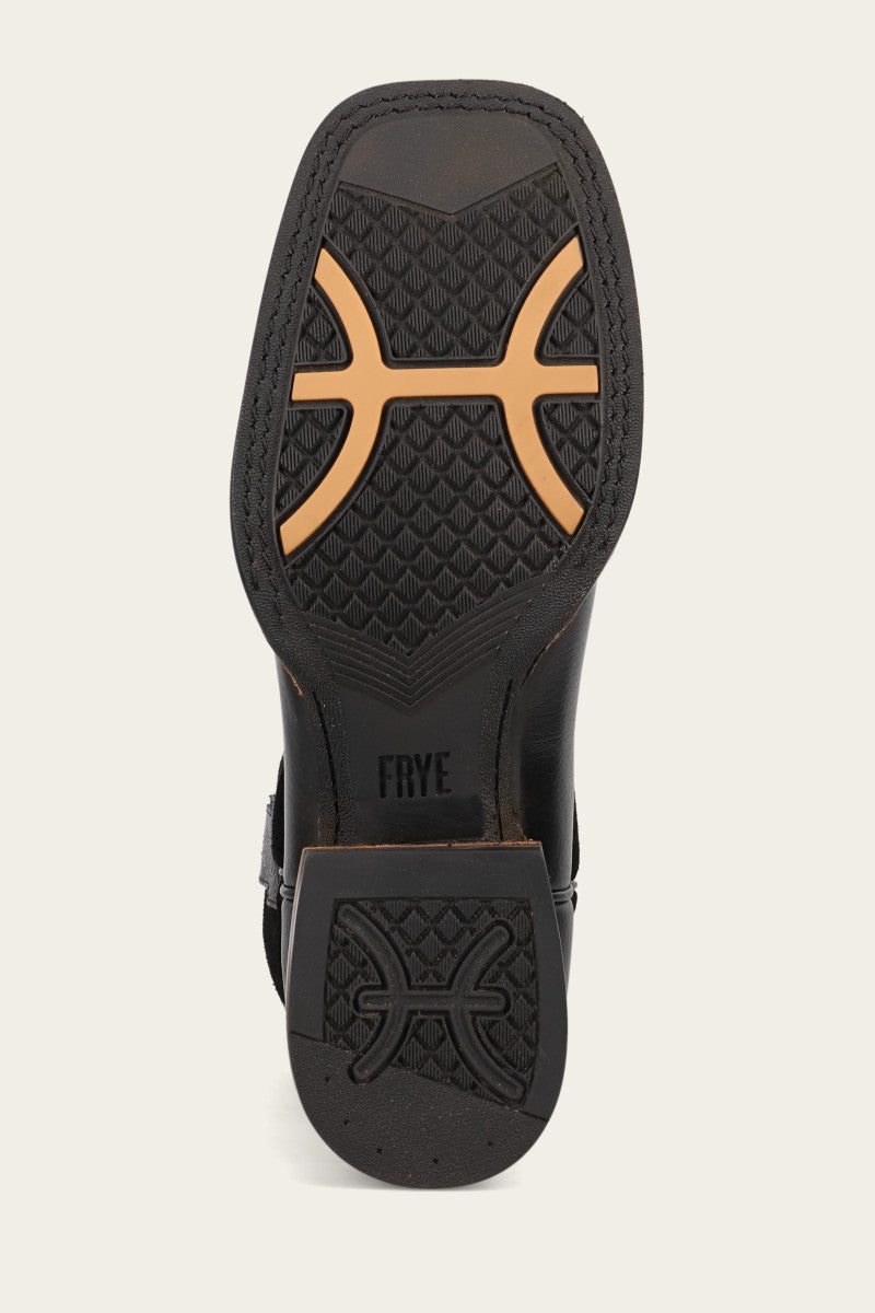 Hauser Logo Stitch - Black/Black - Sole