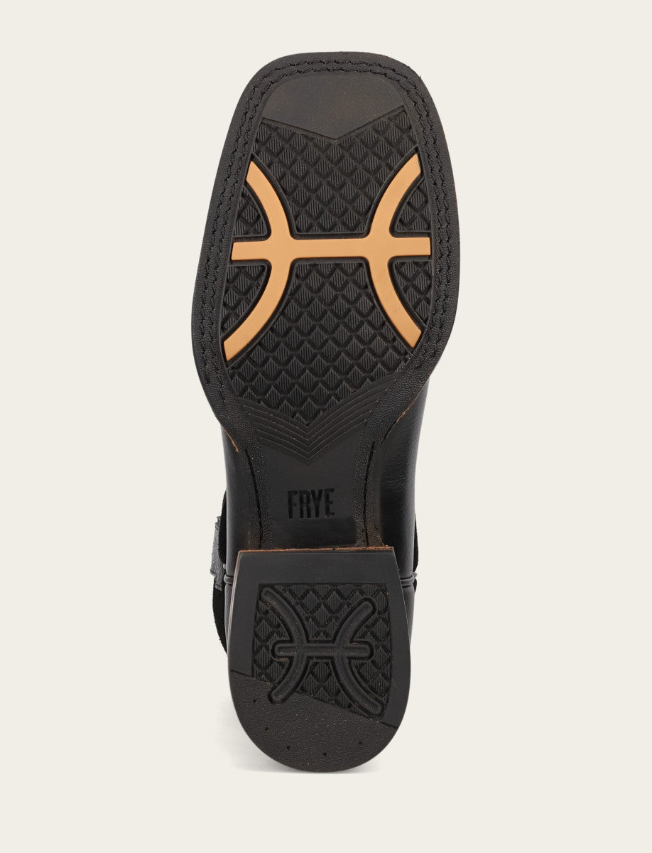 Hauser Logo Stitch - Black/Black - Sole