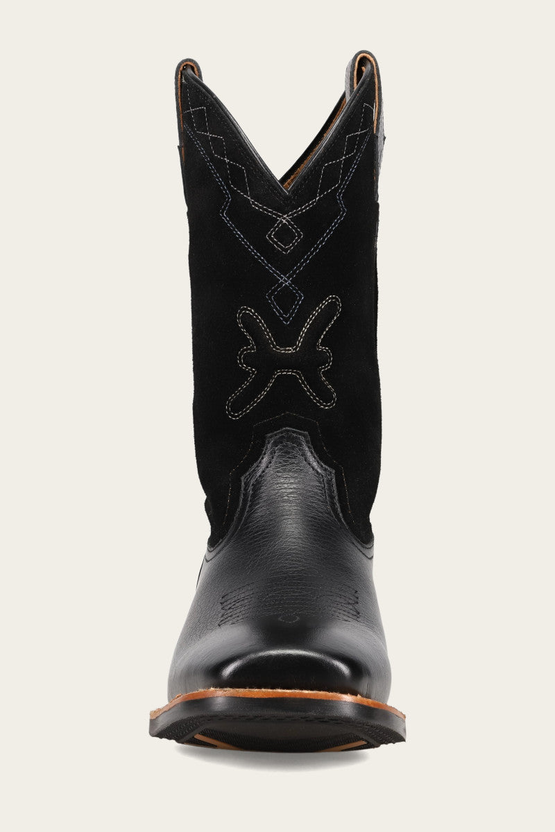 Hauser Logo Stitch - Black/Black - Front