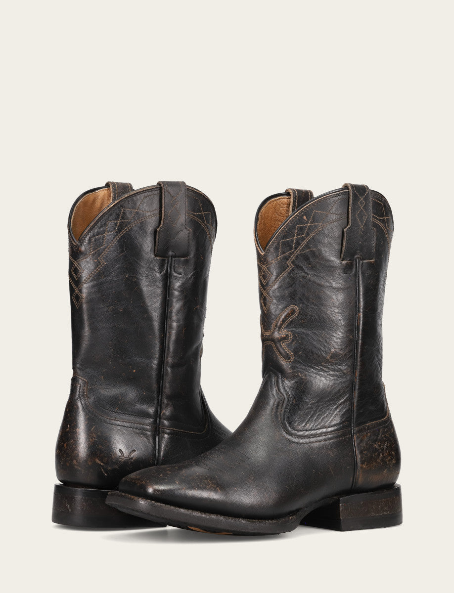 Hauser Logo Stitch - Black - Pair