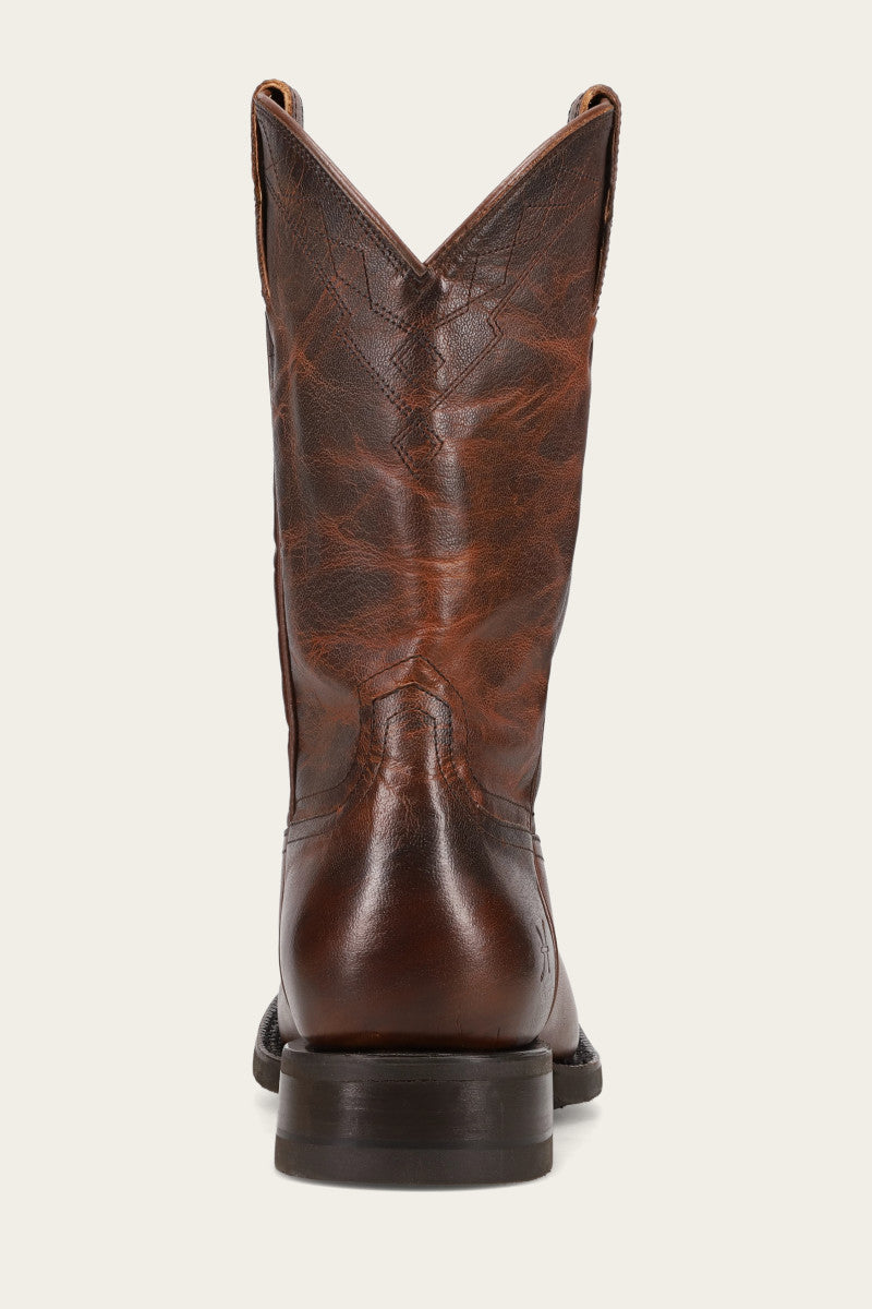 Hauser Logo Stitch - Tobacco - Back