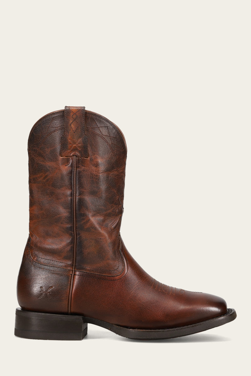 Hauser Logo Stitch - Tobacco - Outside
