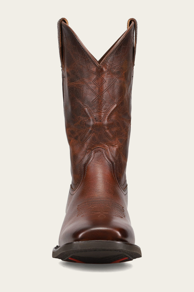 Hauser Logo Stitch - Tobacco - Front