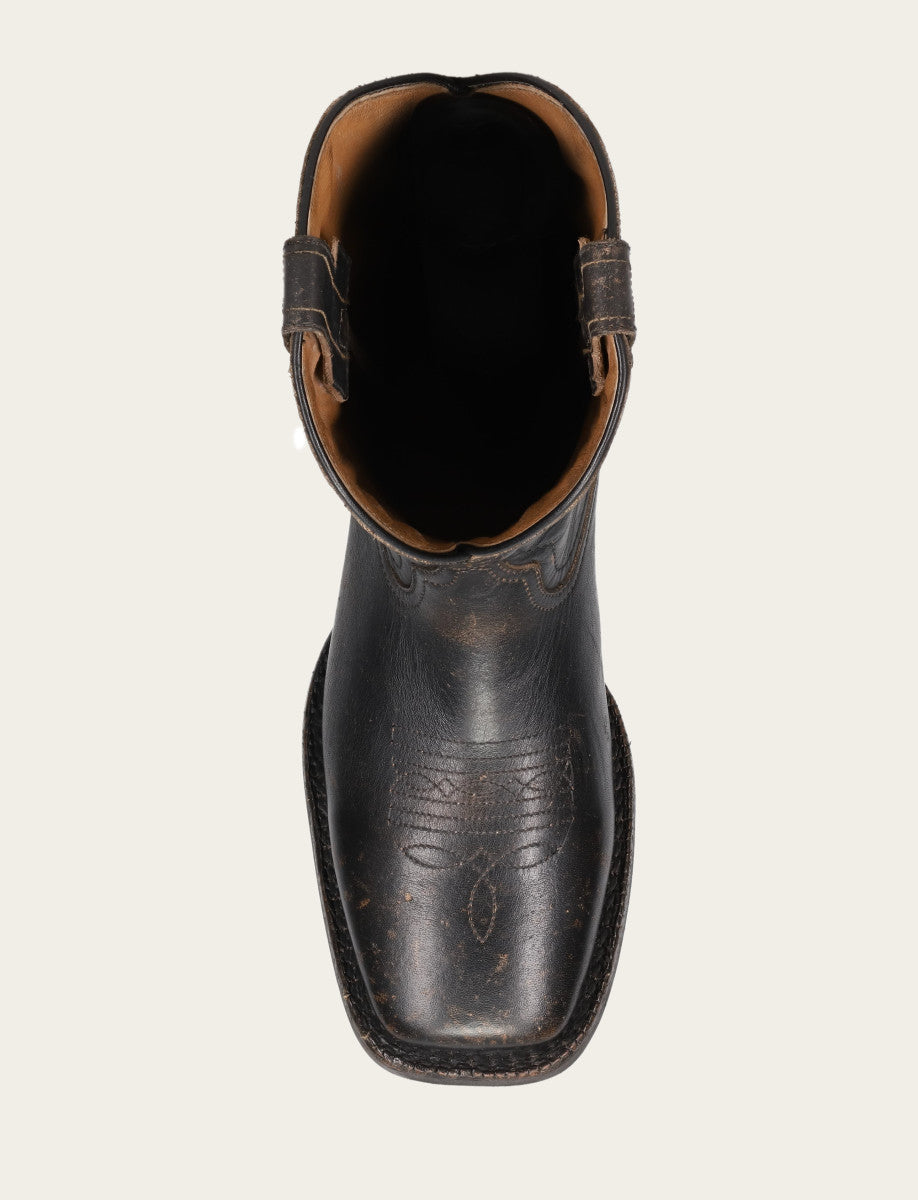 Hauser Logo Stitch - Black - Top Down