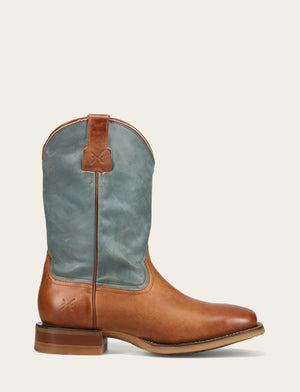 Hauser Roper - Tan/Faded Denim - Outside