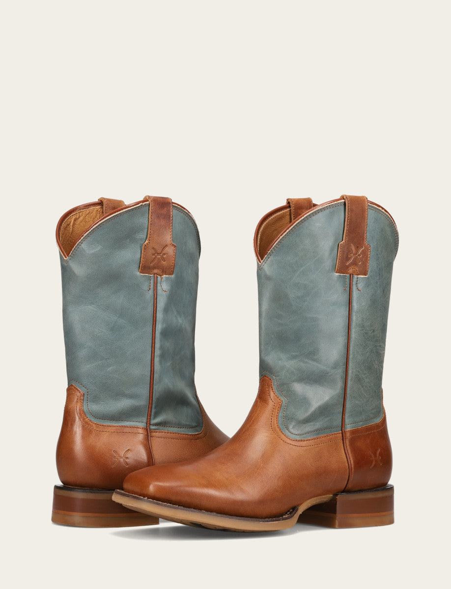 Hauser Roper - Tan/Faded Denim - Pair