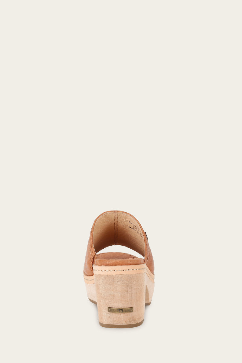 Hazel Slide - Tan - Back