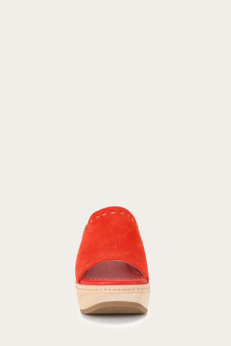 Hazel Slide - Red - Front