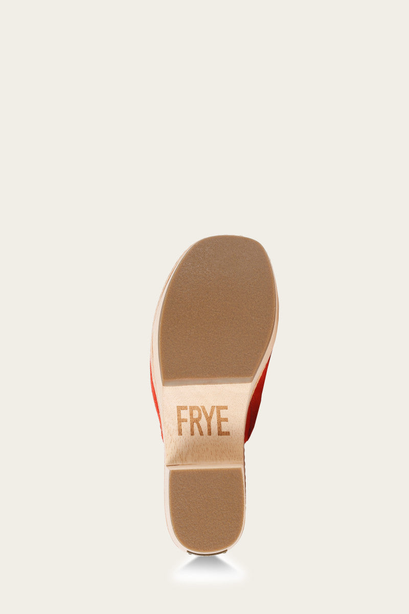 Hazel Slide - Red - Sole