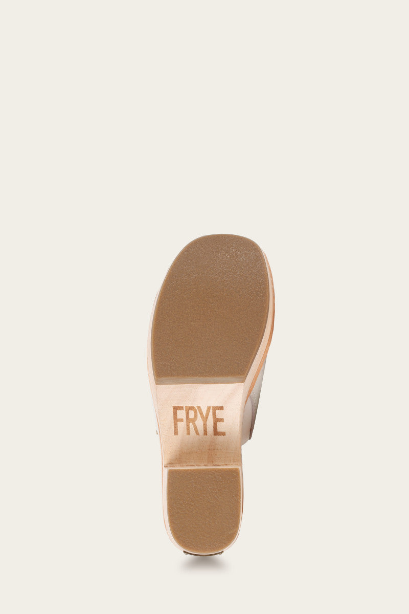 Hazel Slide - White - Sole