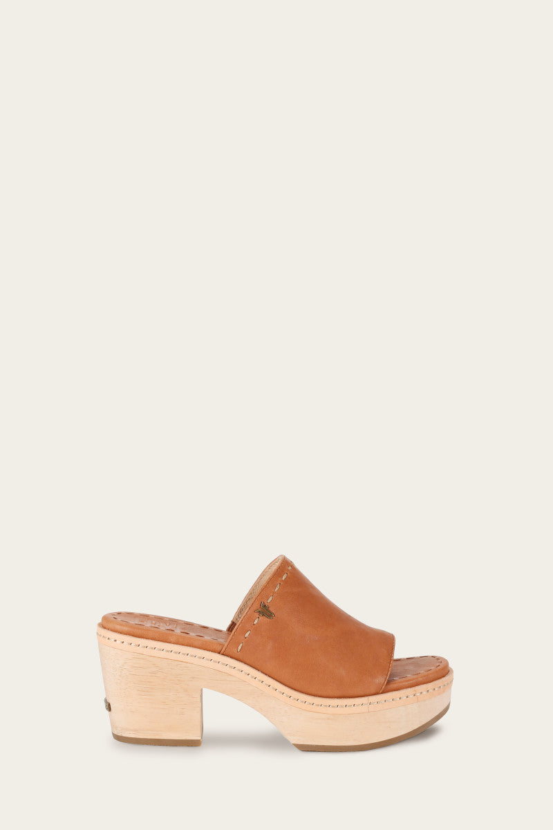 Hazel Slide - Tan - Outside