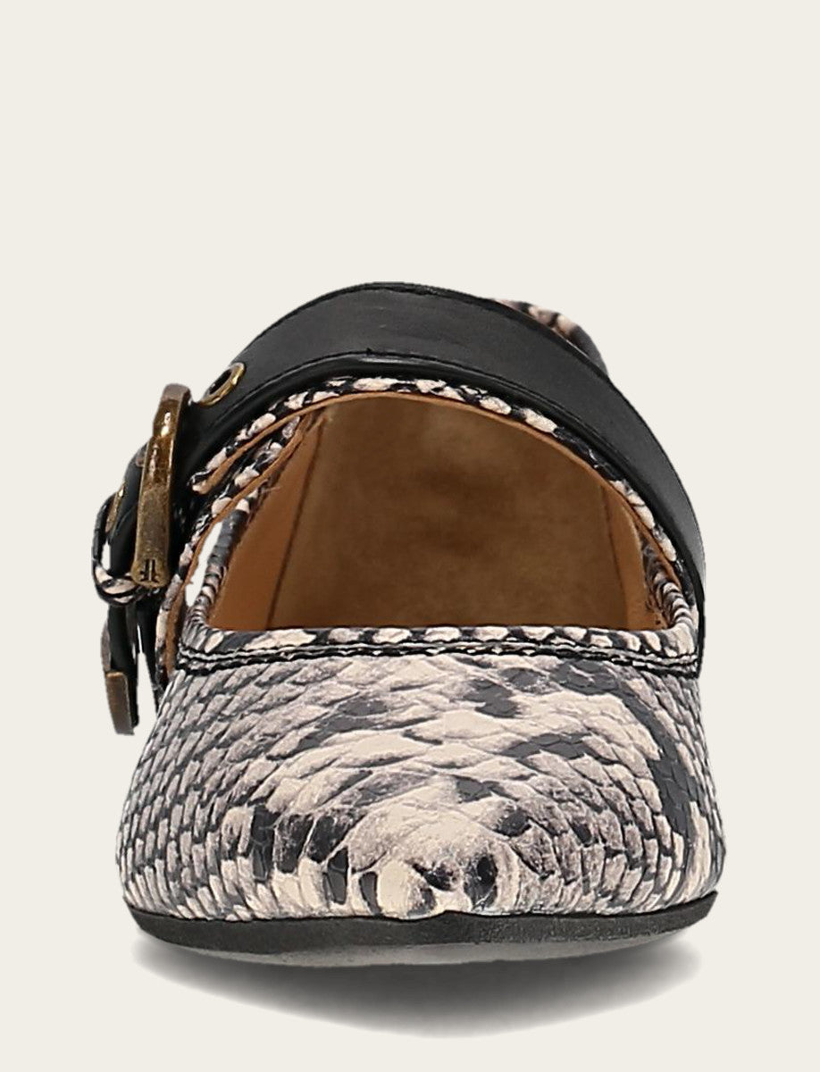 Heather Buckle Mary Jane - Ecmu - Front