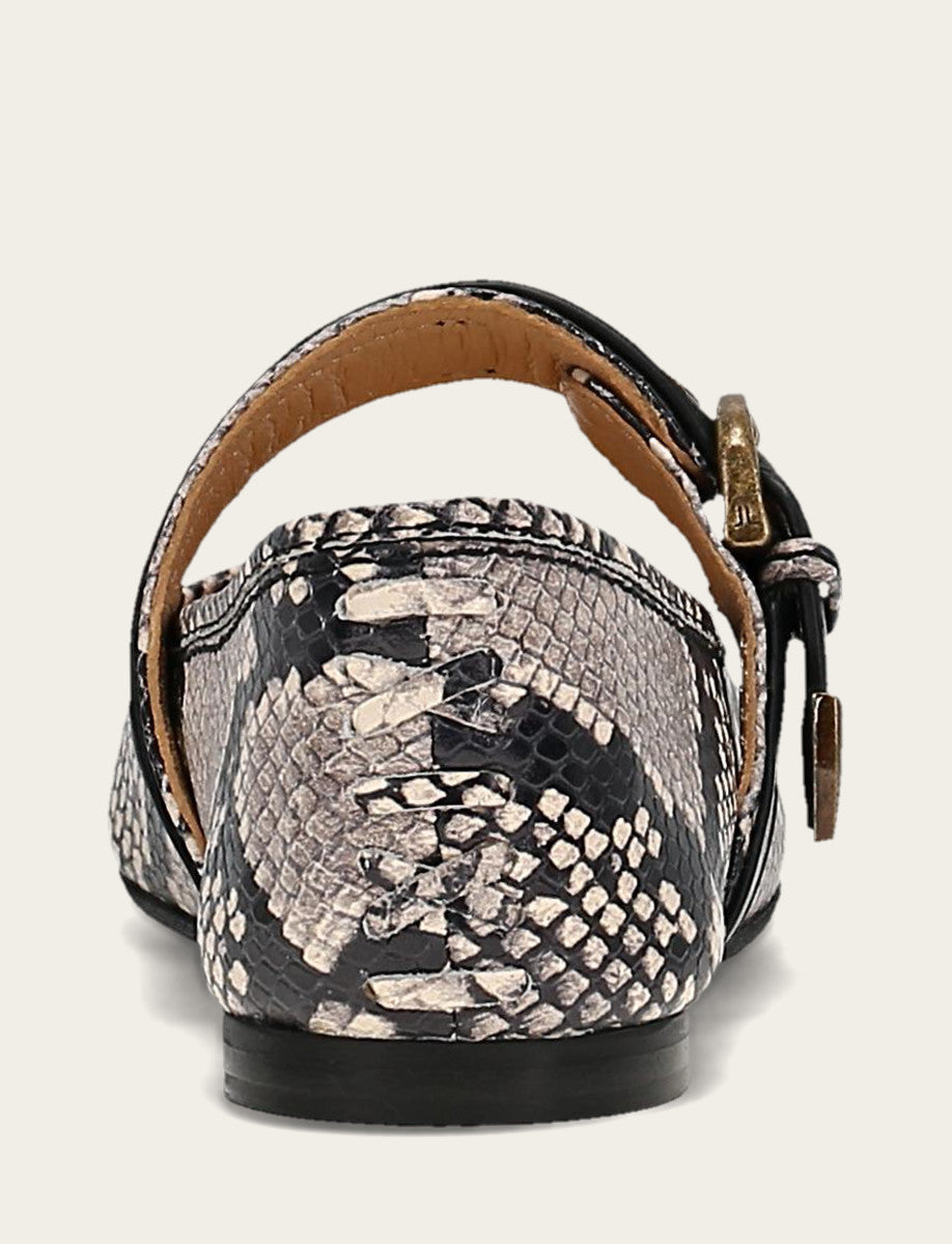 Heather Buckle Mary Jane - Ecmu - Back