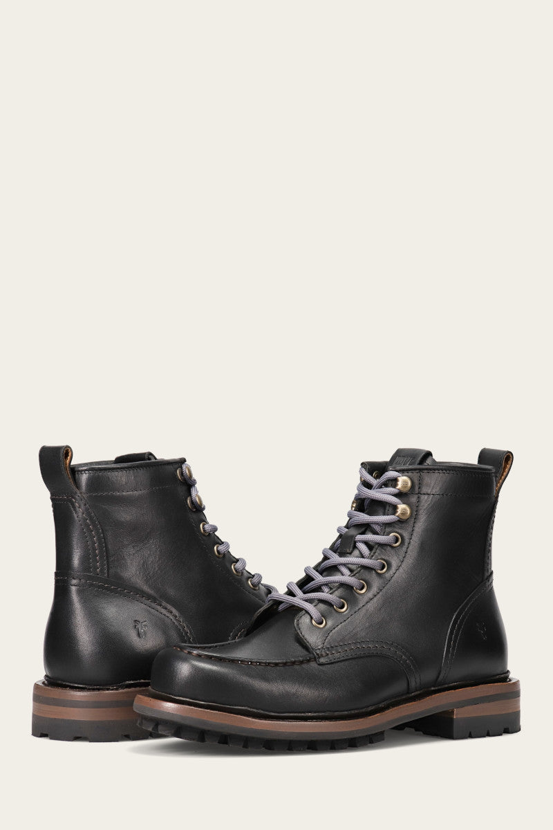 Hudson Workboot Lug - Black - Pair