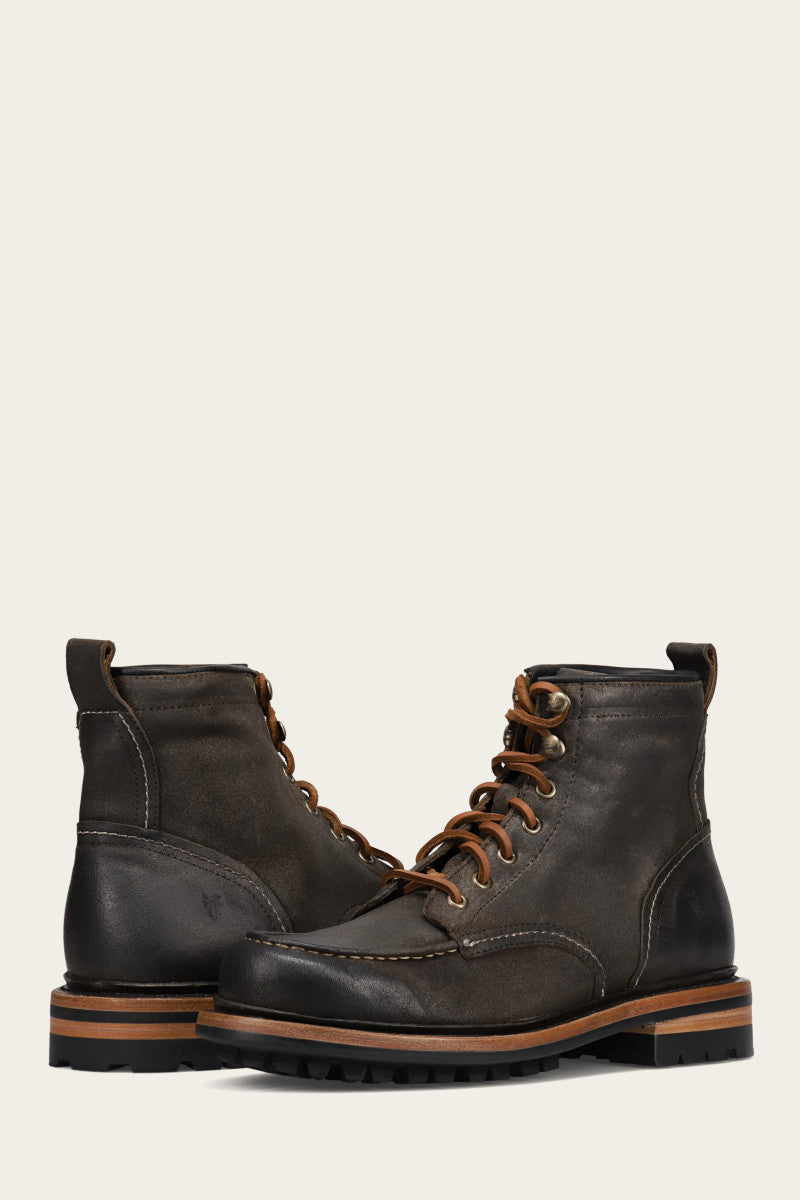 Hudson Workboot Lug - Chocolate - Pair
