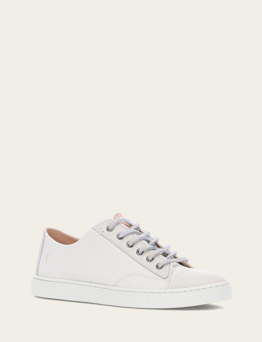 Ivy Canvas Low Lace - Ivory - Hero