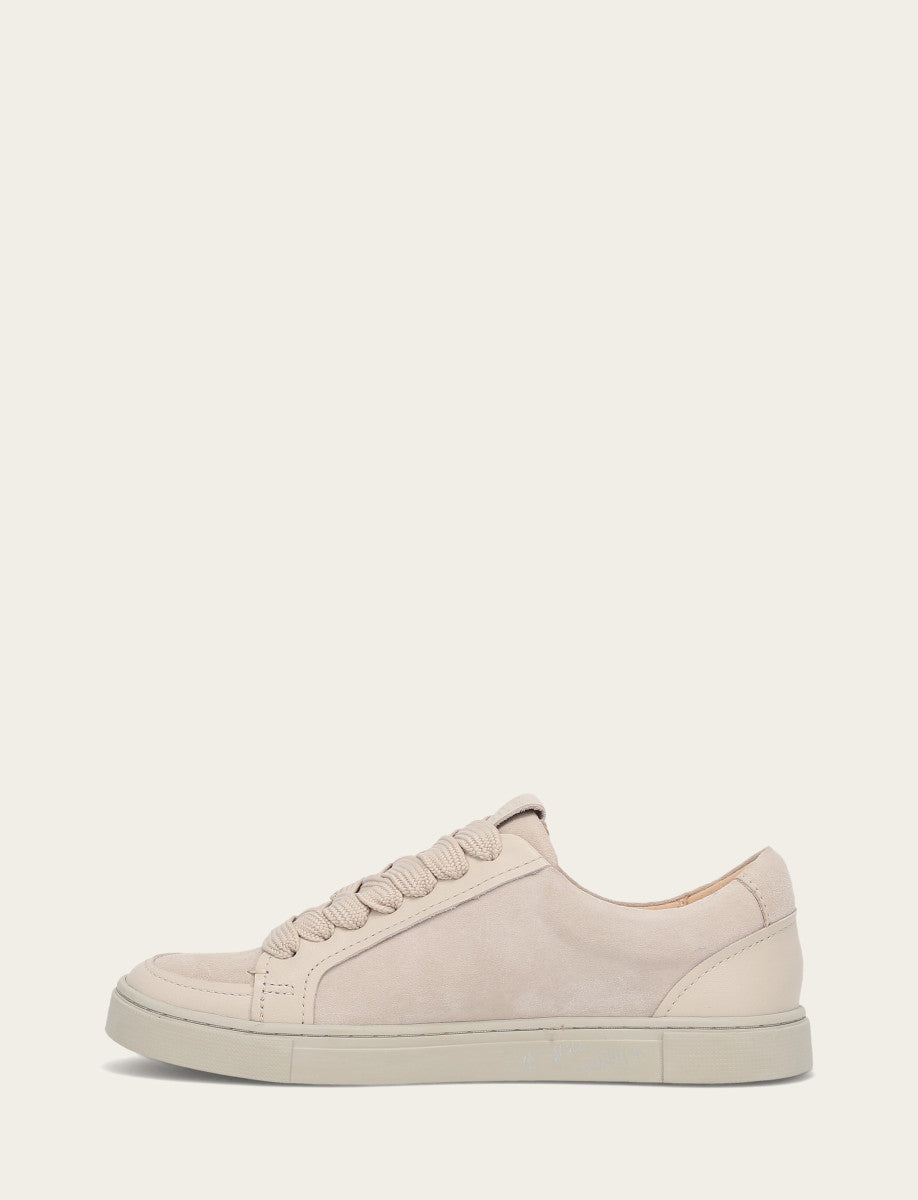 Ivy Court Low Lace Sneaker - Ivory - Inside
