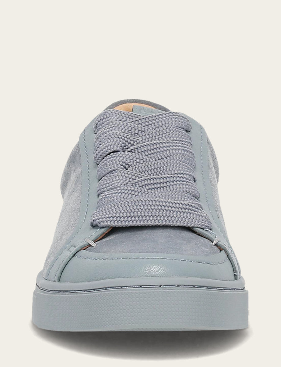 Ivy Court Low Lace Sneaker - Steel Blue - Front