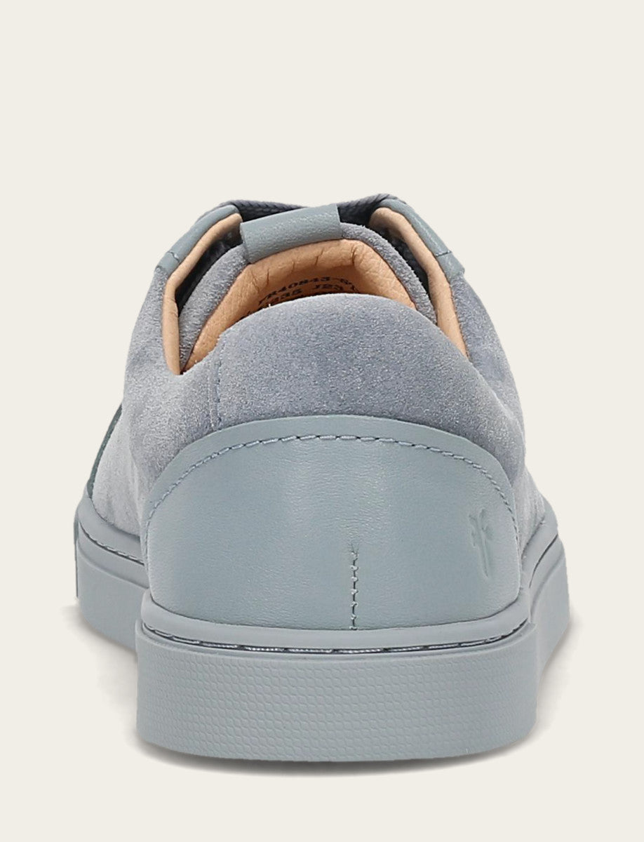 Ivy Court Low Lace Sneaker - Steel Blue - Back