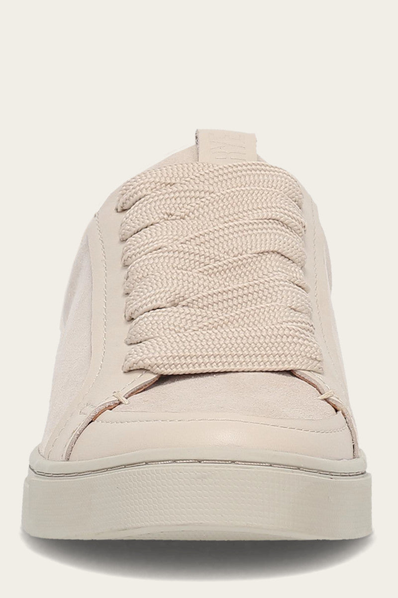 Ivy Court Low Lace Sneaker - Ivory - Front